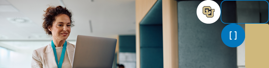 Connecting With the ISACA Community while she is working in the office